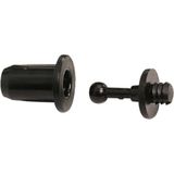 Monacor - LS Frame Hefboom Set - Luidsprekeronderdelen - Zwart - 8 Stuks