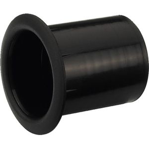 Monacor - Basreflexbuis - Zwart - Plastic (PP)