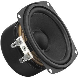 Monacor Miniatuur luidspreker (1 stuk), Ingebouwde luidsprekers, Zwart