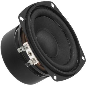 Monacor Miniatuur luidspreker (1 stuk), Ingebouwde luidsprekers, Zwart