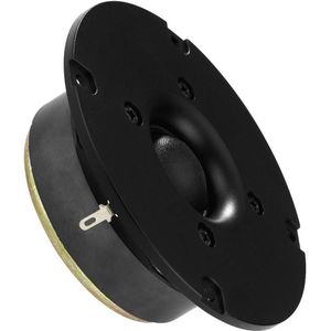 Monacor HiFiDomeTweeter (1 stuk), Ingebouwde luidsprekers, Zwart