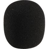 Monacor - Microfoon Windscherm - Zwart - Schuim