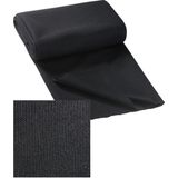 Monacor CC-10/SW Akoestisch luidsprekerdoek - zwart - stretch - 140x75 cm.