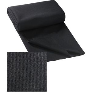 Monacor CC-10/SW Akoestisch luidsprekerdoek - zwart - stretch - 140x75 cm.