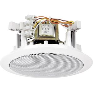 Monacor ELA luidspreker (1 stuk), Ingebouwde luidsprekers, Wit