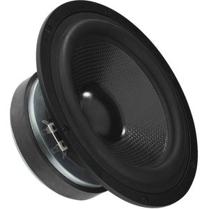 Monacor HiFi basluidspreker (1 stuk), Ingebouwde luidsprekers, Zwart