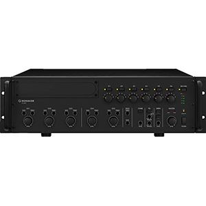 Monacor - PA-6480 - Mengversterker - Zwart - 480 W