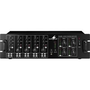 Monacor - PA-4040 - Stereoversterker - Zwart - 40 W - 4-zone