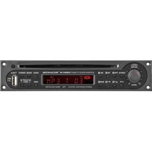 Monacor PA-1140RCD Radio/CD-module voor PA-systemen
