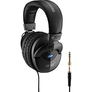 JTS HP-565 professionele studio-hoofdtelefoon met uitstekende geluidskwaliteit, half-open over-ear systeem met rijke basweergave, in zwart