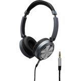 MONACOR MD-460 Design stereo headset, open systeem, opvouwbare en draaibare oortelefoon, gevoerd kussen, hoofdsteun, zeer goede akoestische prestaties