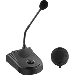 ICM-20H Spraakmicrofoon Statief Zendmethode: Kabelgebonden Incl. windkap