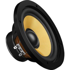 MONACOR SPH-174KE - Hi-Fi Bas-Midrange Driver - Zwart/Beige - Hoogwaardig Diafragma