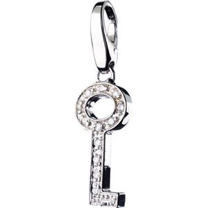 Giorgio Martello Milano - Charm Schlüssel, Silber 925 Charms & Kettenanhänger 1 ct Silber Damen (36.99 € / 1 ct)