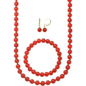 Dames Set in rood