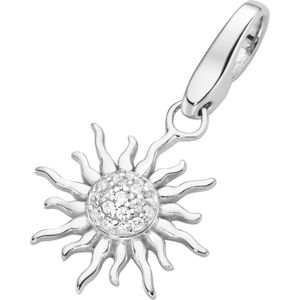 Charm | bedel | hanger | zon | zirkonia | Giorgio Martello |zilver | sterling zilver