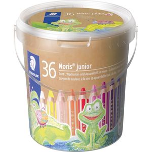 STAEDTLER Noris  junior Buntstifte farbsortiert, 36 St.