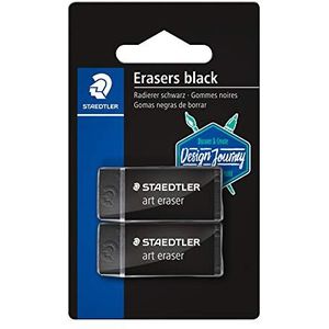 Staedtler Eraser rasoplast black 2x blister