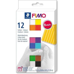 Klei fimo staedtler soft colour basic assorti