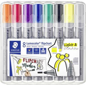 STAEDTLER Lumocolor flipchart marker - Box 8 st