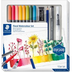 Staedtler Floral Watercolour Set 100% PEFC