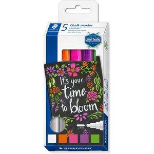 STAEDTLER chalk marker set 5 kleuren