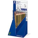 STAEDTLER Noris jumbo 119 NKP48 Schrijfpotlood, dik potlood in driehoekige vorm, hoge breukvastheid, hardheid HB, 48 potloden in baliedisplay