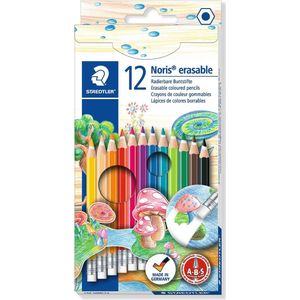 Staedtler kleurpotlood Noris Club uitgombaar 12 potloden - 144 50NC12