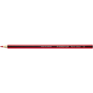 Kleurpotlood Staedtler Noris 185 Rood - Omdoos A 12 Stuk - 12 Stuks