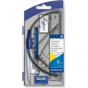 STAEDTLER Noris 550 schoolpasser - set 8-delig