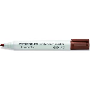 10 x Staedtler Whiteboardmarker Lumocolor Rundspitze braun