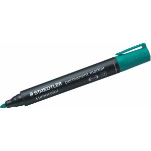 Staedtler Permanentmarker 'Lumocolor 352' grün mit Rundspitze