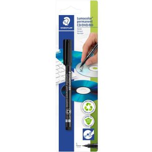 Staedtler Marker Lumocolor CD/DVD Black bc