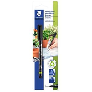 Gartenmarker Lumocolor M permanent schwarz auf Blisterkarte