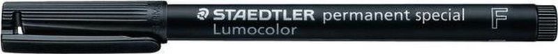 Marker Staedtler Lumocolor 319 F-9 Special 0,6 mm sort permanent nano - (10 stk.)
