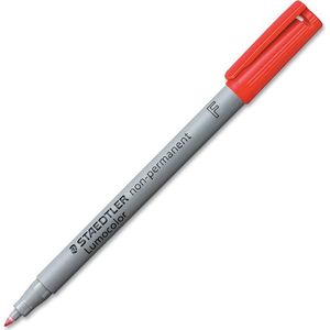 STAEDTLER Lumocolor Folienstifte 0.6 mm Rot