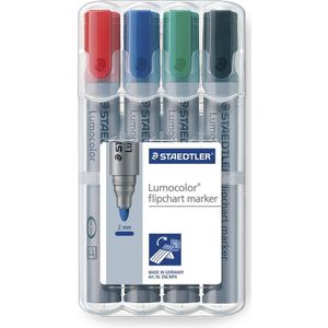 STAEDTLER Lumocolor Flipchart-Marker 2.0 mm Mehrfarbig
