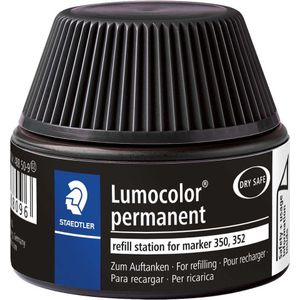 4 x Staedtler Nachfülltinte Lumocolor permanent schwarz