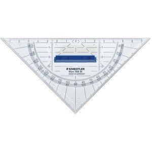 Staedtler geodriehoek 16 cm, met afneembaar handvat - blauw Papier 4007817534243