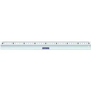 Staedtler Mars 563, Schreibtisch-Lineal, Aluminium, Weiß, cm, Deutschland, 30 cm