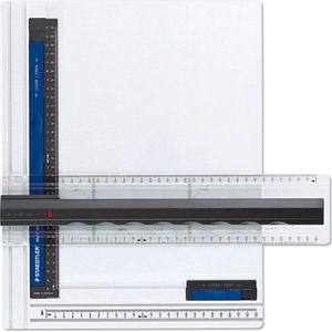 STAEDTLER tekenplaat met parallel tekenliniaal A4