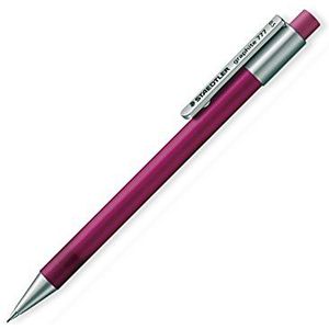 Staedtler Staedtler 777 05-61 vulpotlood grafiet gevuld met B-vullingen, mindiameter 0,5 mm, schachtkleur: magenta, 10 stuks in kartonnen etui