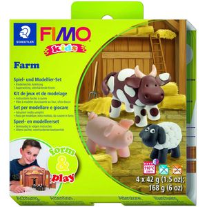 FIMO kids - ovenhardende boetseerklei - Form&Play ""Boerderij