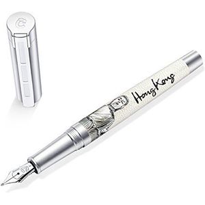 Staedtler Initium - Corium Urbes - lederen penhouder - Hongkong - veer: F