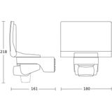 STEINEL XLED home 2, Wandbeleuchtung für den Außenbereich, Schwarz, Weiß, Kunststoff, IP44, II, IK03