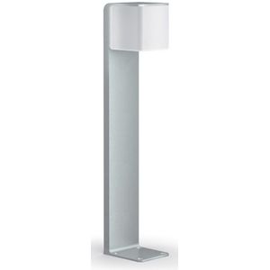 LED grondspies lamp Bol, 50 cm, zwart metalen batterij