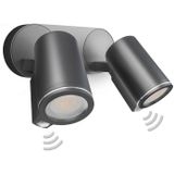 steinel LED Außen-Wandleuchte »Duo«, Leuchtmittel LED-Board-GU10  LED wechselbar