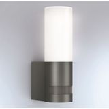 Steinel LED-buitenlamp met sensor L 605 S, 11,3 W, 729 lm, IR-sensor, registratiehoek: 180°, reikwijdte: 10 m, LED-module, IP44, opaalglas, antraciet
