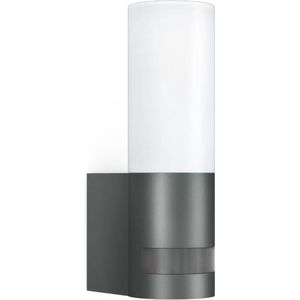 Steinel LED-buitenlamp met sensor L 605 S, 11,3 W, 729 lm, IR-sensor, registratiehoek: 180°, reikwijdte: 10 m, LED-module, IP44, opaalglas, antraciet