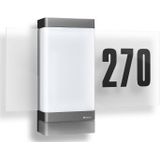 STEINEL huisnummer lamp L 270 Digi SC, antraciet